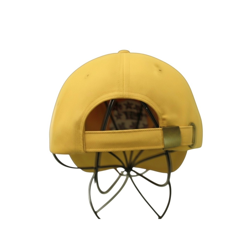 Vintage PLANET HOLLYWOOD PARIS Golden Yellow ADJUSTABLE BACK Twill HAT CAP OS - Picture 4 of 6